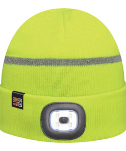 Cuff Toque With LED Light