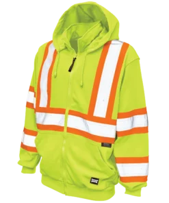Fleece Unlined Safety Hoodie