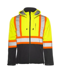 Soft Shell Jacket With Detachable Hood